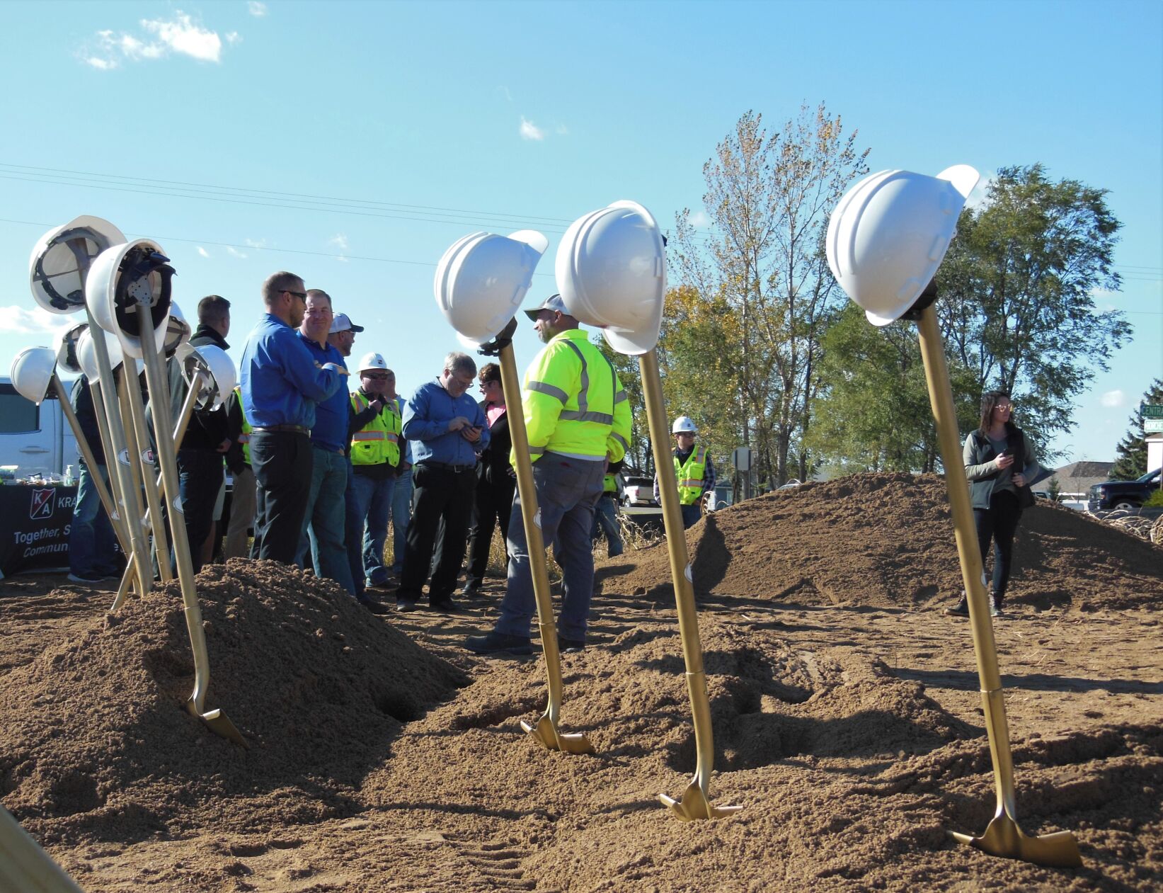 Maple River groundbreaking